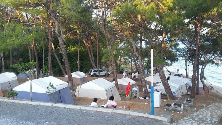 Pullu Tabiat Parkı Kamp Alanı