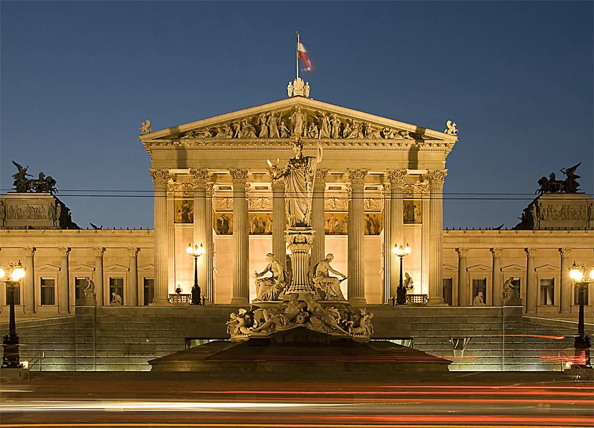 Avusturya Parlamento Binasi Osterreichisches Parlament