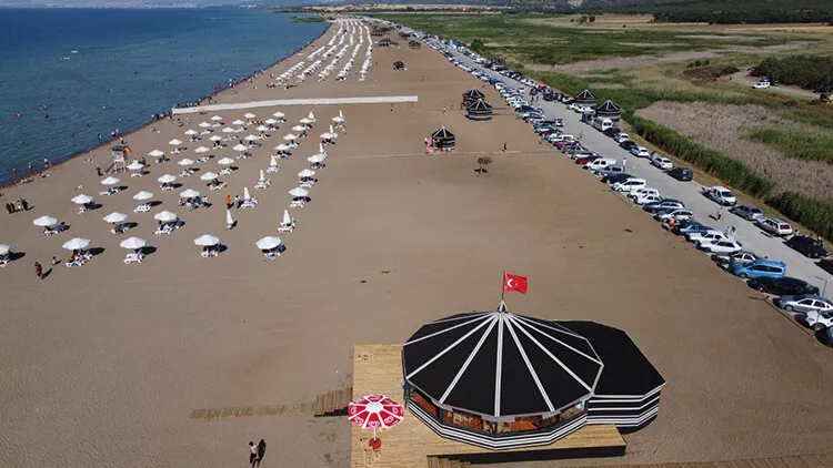 Beyşehir Karaburun Plajı Kamp Alanı
