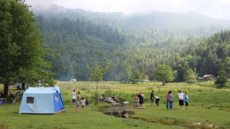Kızılcapınar Barajı Kamp Alanı