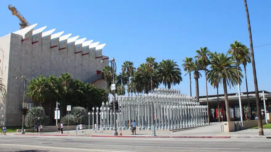 Los Angeles County Museum Of Art LACMA Urban Light