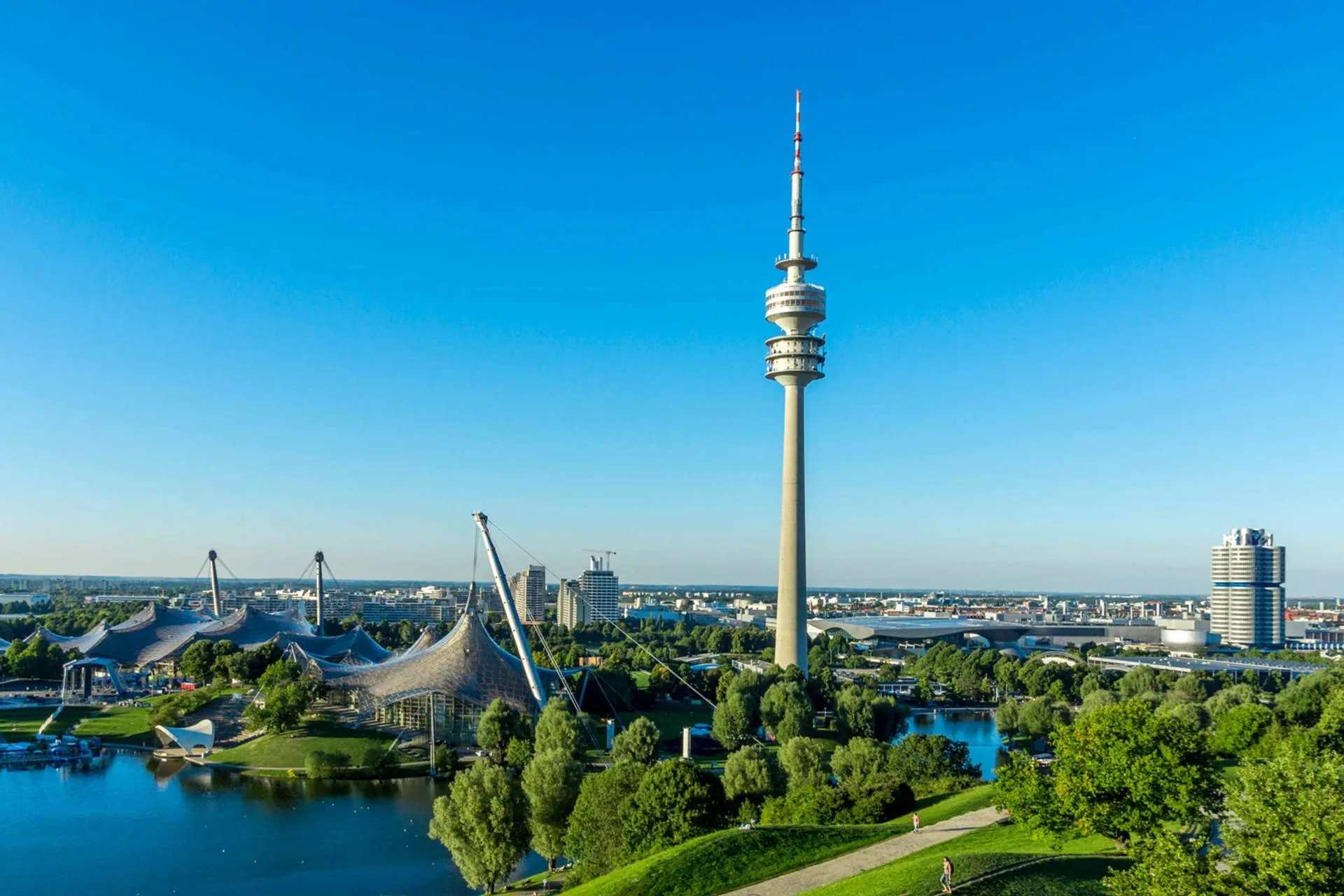 Olympiapark Ve Olympiaturm