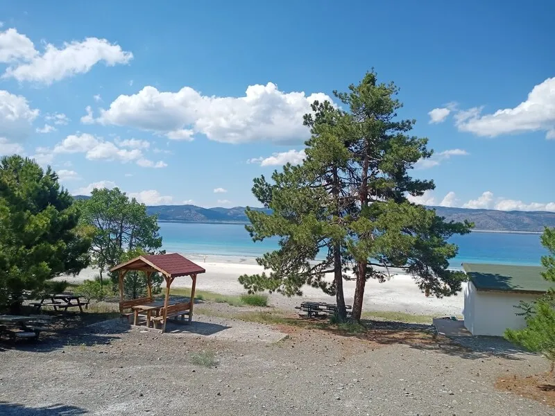 Salda Gölü Tabiat Parkı Kamp Alanı