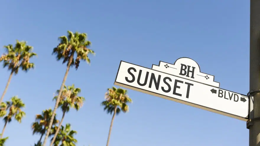 Sunset Caddesi Sunset Boulevard