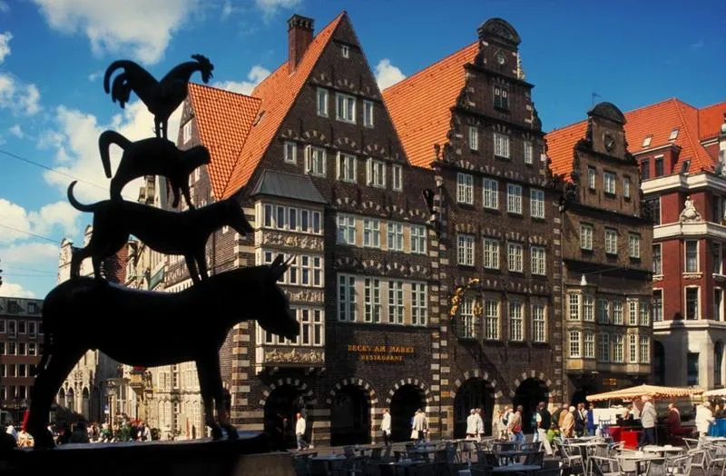 Bremen Mızıkacıları Heykeli